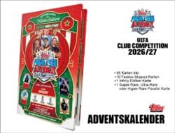 Topps UEFA Champions League Club Competition Match Attax 2026/2027 - ADVENTSKALENDER (Okt. 2026)