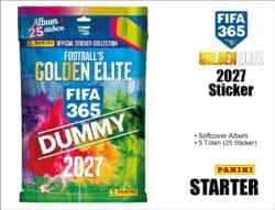 Panini FIFA 365 2027 Sticker • Football’s Golden Elite • STARTER SET (10/2026)
