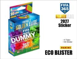 Panini FIFA 365 2027 Sticker • Football’s Golden Elite • ECO BLISTER (10/2026)