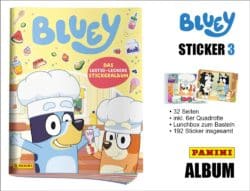 Bluey Serie 3 Sticker Sammelalbum