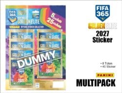 Panini FIFA 365 2027 Sticker • Football’s Golden Elite • MULTIPACK (10/2026)