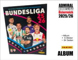 Panini Admiral Bundesliga Österreich 2025/2026 Sticker - ALBUM