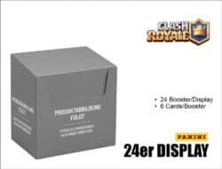 Panini Clash Royale TC - 24er DISPLAY (ca. 04.11.2026)