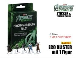 Panini Avengers Doomsday - World Collide - Sticker & Cards - ECO BLISTER + ACRYL FIGUR (26.10.2026)