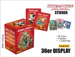 Panini Micky & Donald Holiday Celebration Sticker & Cards • 36er DISPLAY (ca.27.10.2026)