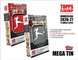 Topps Flagship Bundesliga TC 2026/2027 Debut Edition - MEGA TIN (Nov. 2026)