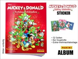 Panini Micky & Donald Holiday Celebration Sticker & Cards • ALBUM (ca. 27.10.2026)