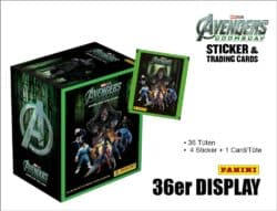 Panini Avengers Doomsday - World Collide - Sticker & Cards - 36er DISPLAY (26.10.2026)